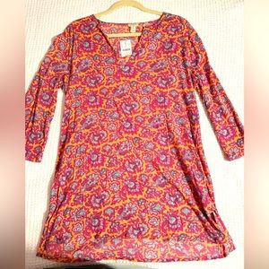J Crew summer cotton gauze tunic or cover up.